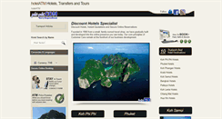 Desktop Screenshot of hotelatm.com